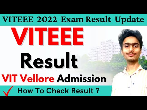 VITEEE Result Announced Update 🔥 | How to Check Result |  College Jaankaar |