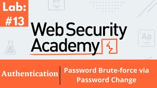 Password Brute-force via Password Change | Web Security Academy (Audio)