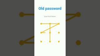old pattern lock #tiktok #foryou #shorts #youtubeshorts