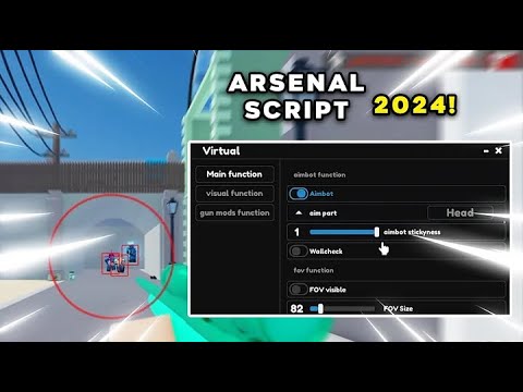 Roblox Arsenal Aimbot Script GUI KEYLESS NEW Best Script for Arsenal! (2024 Pastebin)