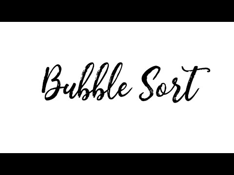 Bubble Sort | Logic | C Code
