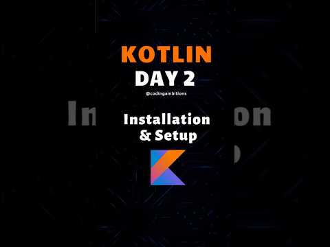 Kotlin Installation and Setup. #kotlin #kotlintutorials #androidkotlin #androiddeveloper #coding