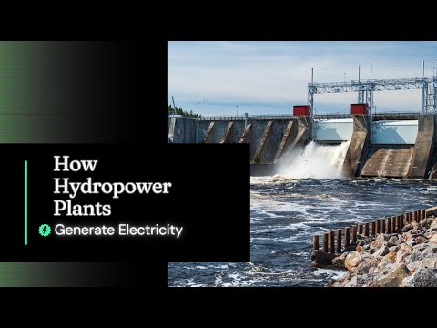 How Hydropower Plants Generate Electricity #hydropower
