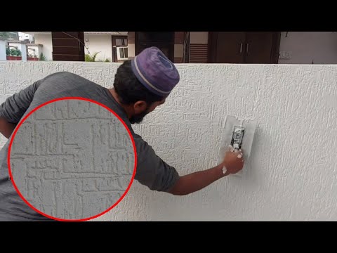 Plus minus design | texture outside painting | texture painting #rustic #design