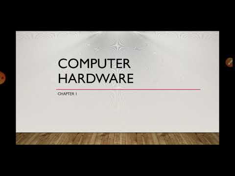 Input and Output Devices Part 1