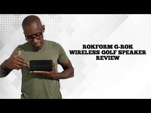 ROKFORM G-ROK PORTABLE WIRELESS GOLF SPEAKER | ERIC THE RATER