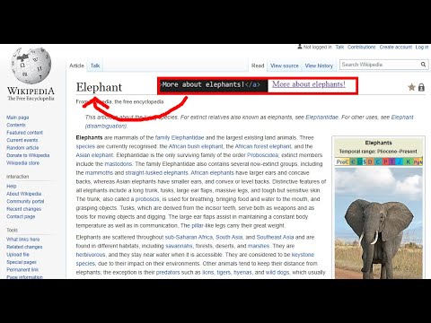 Learn HTML | We linked an elephant to our page?!?