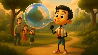 What if we could Blow Giant Bubbles? | #aumsum #kids #cartoon #science