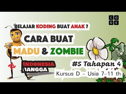 Belajar Coding Untuk Anak Umur 7 - 11th GRATIS #codeplay | #5 Kursus-D | Leassons 4