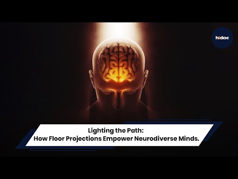 Floor video projection enhances cognitive functions during exercises for neurodiverse adolescents