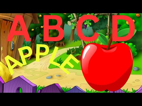 The ABCD SONG || A for apple B for Ball