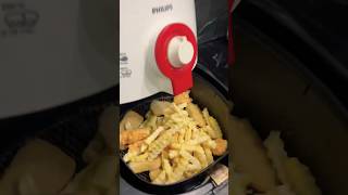Air Fryed Zero oil French Fries  and tender pops  #nugget#airfryer #trending #oilfreesnacks