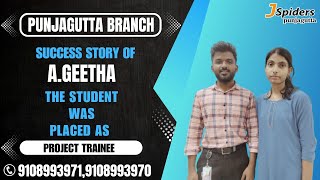 My Placement Journey at Jspiders | Hyderabad Punjagutta
