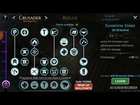Crusader with +15 all skills