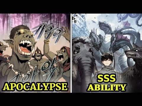 He got a Domain Ability, with that he became a God in Apocalypse | Manhwa | Hindi explanation |