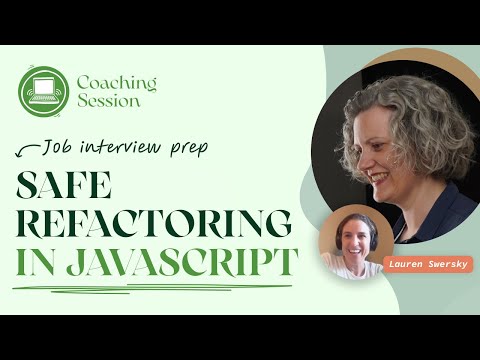 Technical Coaching Live | Refactoring interview prep