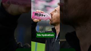 Messi's hydration drink is a copy of Prime. #shorts