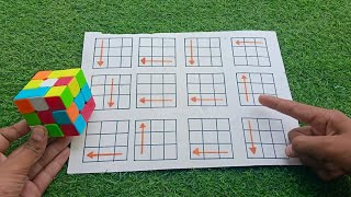 LEARN HOW TO SOLVE 3X3 RUBIK'S CUBE IN LESS THAN 1 MINUTE 😱