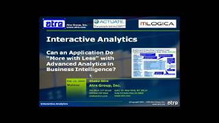 BIRT Interactive Analytics - Part 6 of 6