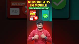 Remove ads 😡✨ #shorts #techintelugu #tech