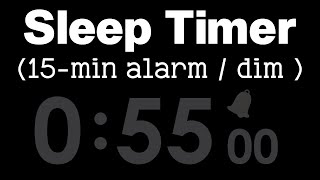 55 Minute Sleep Timer with Loud & 15-min Alarm #timerstore #55m #sleeptimer