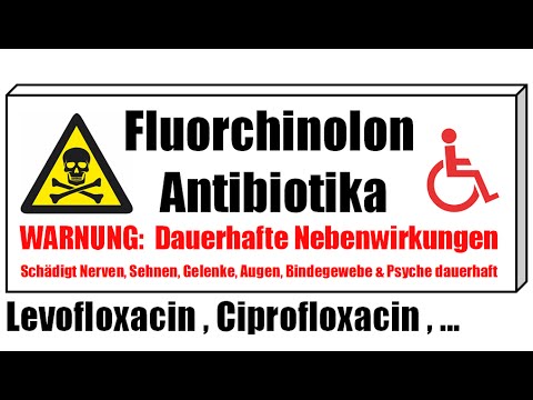Petition Fluorchinolone Antibiotika Ciprofloxacin Levofloxacin Nebenwirkungen