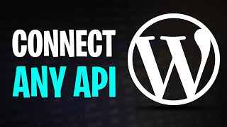 How to Connect API to WordPress Website (2025)