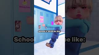 School in 2025 be like: #dti #roblox #shorts #fyp #dresstoimpress