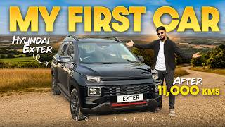 MY FIRST CAR😍 Hyundai Exter Full Review after One Year & 11,000 KM🔥
