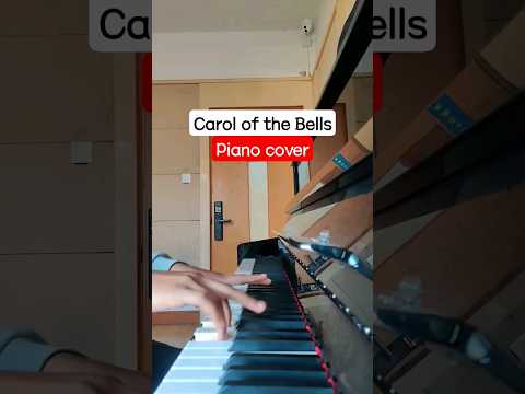 Carol of the bells - Piano cover #piano #music #shorts