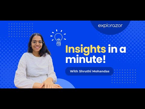 Get your Insights in a Minute using Explorazor! #1