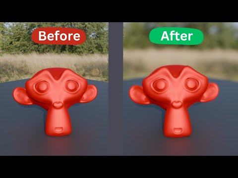 MASTER *Depth Of Field* in Blender 4.3 and Make Your RENDERS *POP*