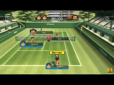 Wii tennis meme but I used 3 videos that may correspond to the lyrics