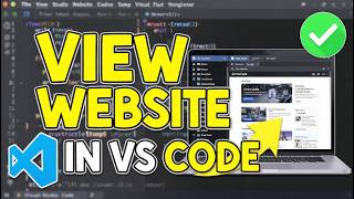 How to View Website in Visual Studio Code