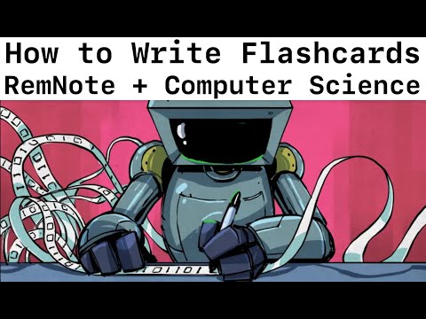 Effective Flashcard Writing: RemNote and Computer Science