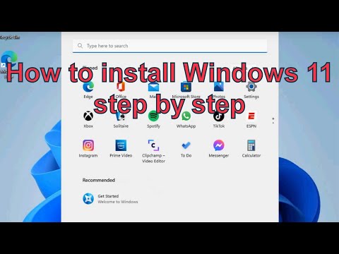 Windows 11 Installation step by step - Easy Tutorial