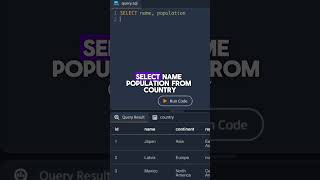Your first step in SQL #sqlsaturday #sql #sqlbasics #learntocode #programming #coding #python