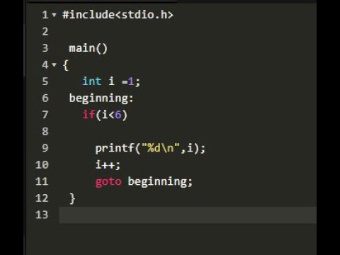 How goto will work in C Program