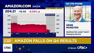 About 80% of Amazon's 2026 capex spending likely AI-related: Deepwater's Munster