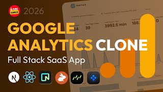 Build FullStack Google Analytics Clone using Nextjs, React, Tailwindcss, Coderabbit, Neon, Kuberns