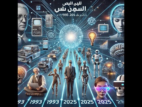 🔍 تطور التكنولوجيا: من 1993 إلى 2025 وما بعده