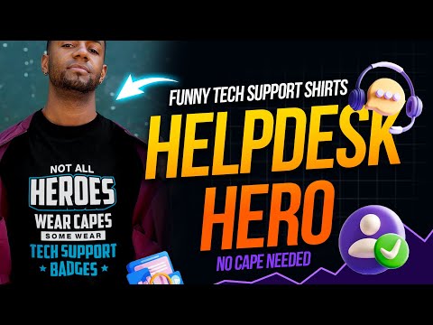 Top 10 Funny Tech Support Shirts for Helpdesk Heroes - The Funniest T-Shirts for Sysadmins, IT Pros