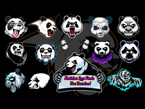 Bagi Bagi Mentahan Logo Panda||Kumpulan Mentahan Logo Panda Terbaru!!Free Dwonload