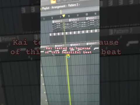 Kai texted me because of this beautiful beat 😭