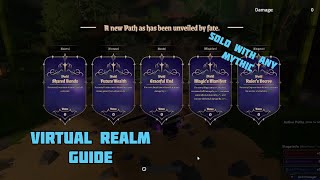Solo virtual realm with any team | Roblox Universal Tower Defense