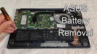 ASUS Battery replacement - Asus Laptop Battery removal - Easy to Do in any American home.