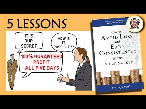 How to avoid loss and earn consistently in the stock market by PRASENJIT PAUL