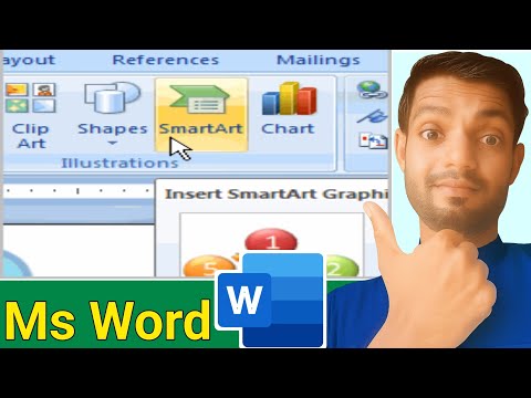 SmartArt in MS Word | Step by Step Guide in Urdu/Hindi