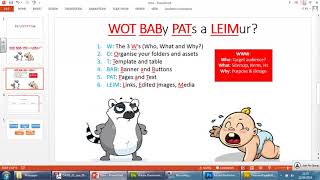 5  Creating pages from a template and inserting text