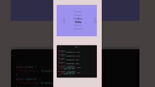 Creative Menu Hover Effects | HTML CSS | #shorts #shortsfeed  #webdevelopment #coding #animation